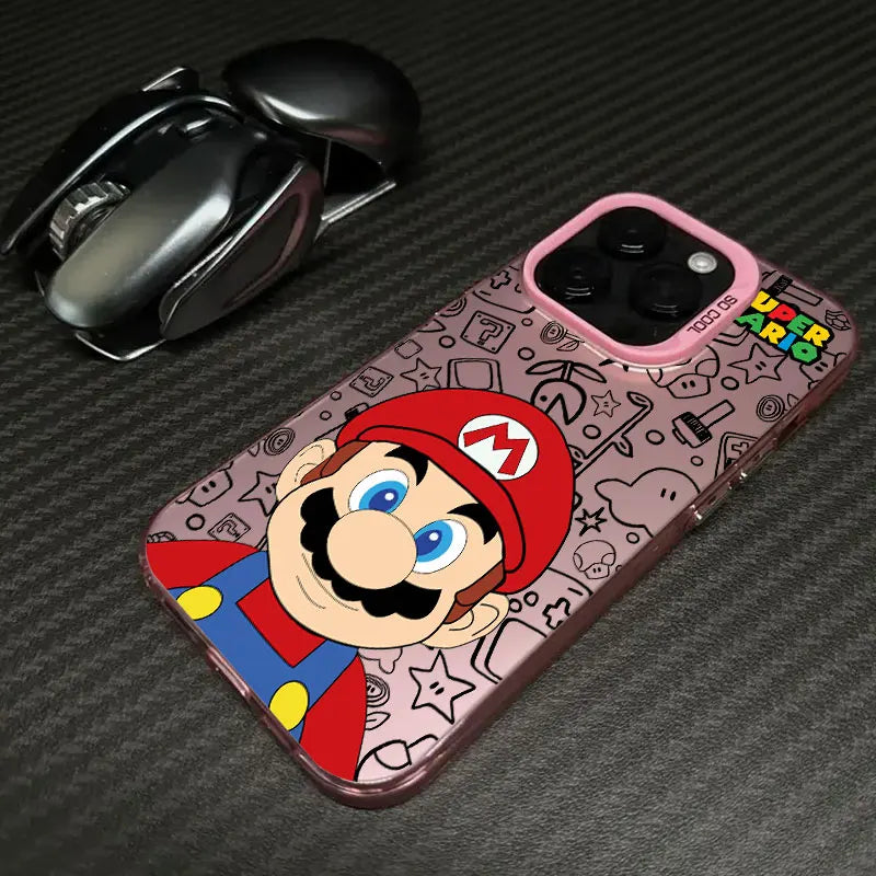 Super-Classic-M-Marios Phone Case For iPhone 13 14 15 16 17 Pro Max Plus 16e 17E 17 Air 11 12 18 Pro Shockproof Funda Back Cover
