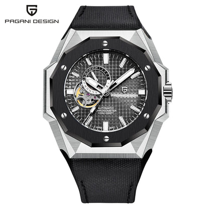 Pagani Design Men's Mechanical Watch NH39 Movement Top Notch Sapphire Stainless Steel 100m Waterproof Men's Automatic Watch