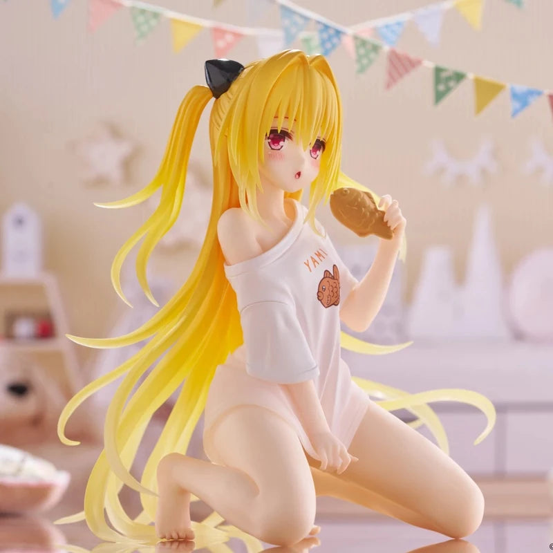 13cm To Love-Ru Darkness Konjiki no Yami Anime Girl Figure LOVEru Yui Kotegawa/Golden Darkness Action Figure Model Doll Toy Gift