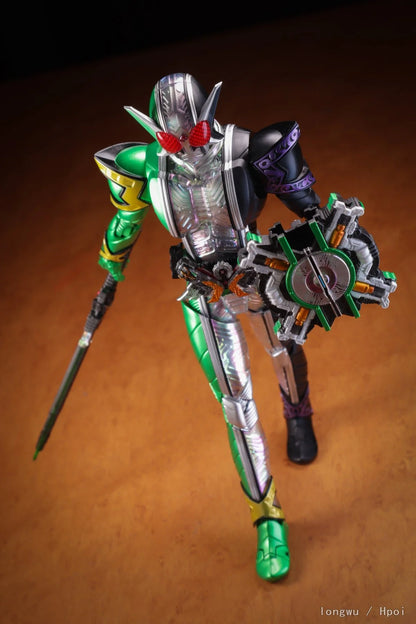 【ZW】BANDAI S.H.Figuarts KAMEN RIDER DOUBLE Hayate Ace Ultimate Form Action Figures Models Toys Gifts