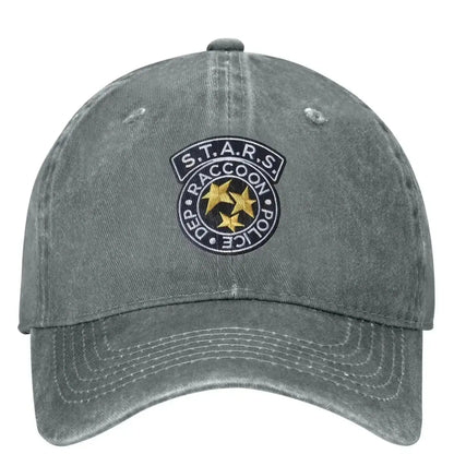 Stars Logo Baseball Cap Residents Evils Game Unisex Teens Design Hip Hop Hats Summer Y2k Retro Hiking Fishing Baseball Caps