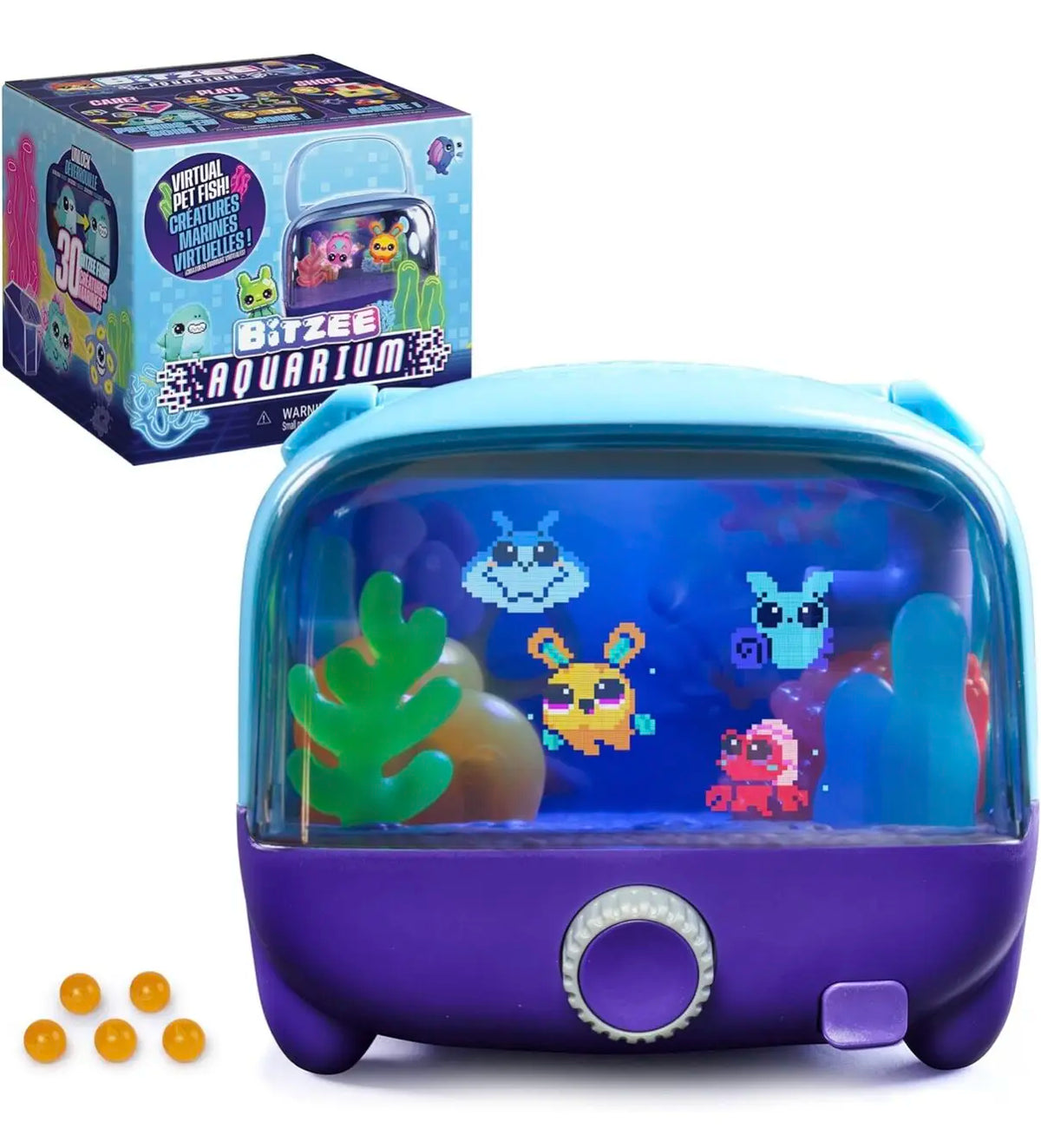 Spot  Aquarium Fish Tank Electronic Pet Tamagotchi Toy Gift Collection