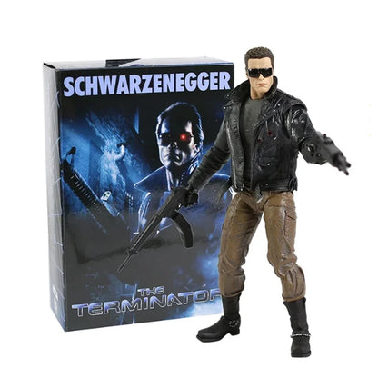 Figure Terminator 2 Judgment Day T800 Sarah Connor T-800 Arnold Schwarzenegger Commando Action Figure Model Collectible Toy