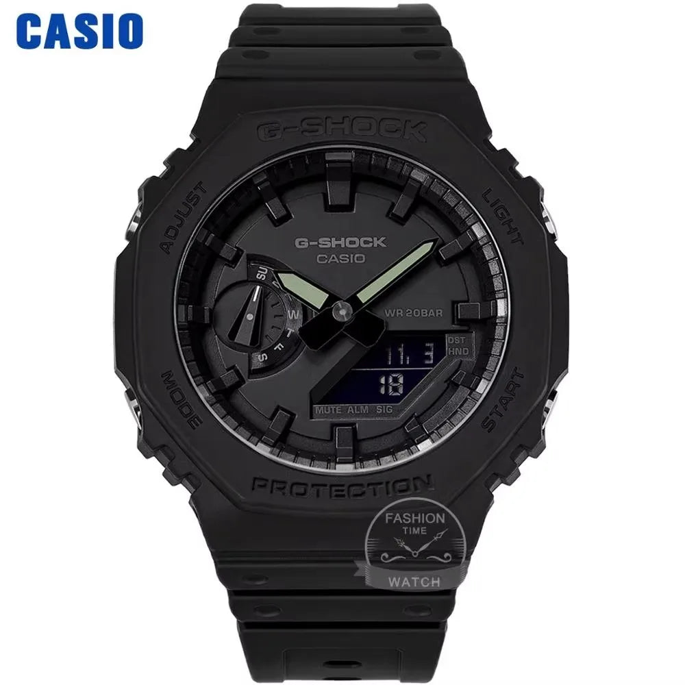 Casio Watch Men g Shock Ultra-Thin Clock Sport 200m Waterproof Watches LED Relogio Digital Watch GA-2100 Series