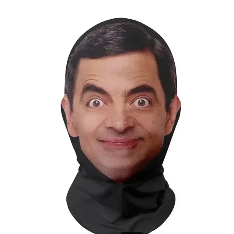 Full Face Visual Mesh Mask Party Horror Hood Simulation Kanye Mask Party Supplies Accs Cosplay Props Sunscreen Prevention