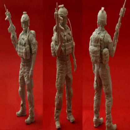 1/16 Scale Doll Resin Model Kit - Modern Special Forces US Army (Single Figure) - Unassembled and Unpainted - 148R