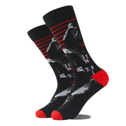 Autumn Winter Star Wars Movie Man socks Master Yoda R2-D2 Cosplay Socks Wookiee Jedi Knight  Free Size Women's Socks