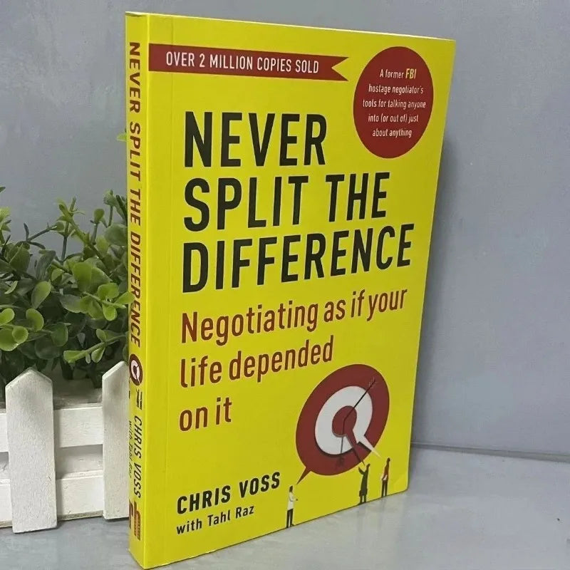 Never Split the Difference: Negotiation Techniques for Adults by Chris Voss Emotional Intelligence Book in English