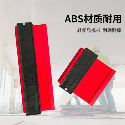 Imperial Radian Ruler, Profiling Gauge, Irregular Bend Measuring Instrument, Contour Ruler, Type Taking Device