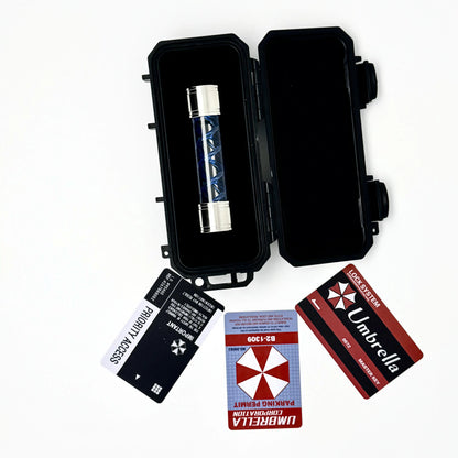 Resident Evil Handmade T-Virus Sample Bottle Model Toy - Umbrella Corporation Box Game Collectible