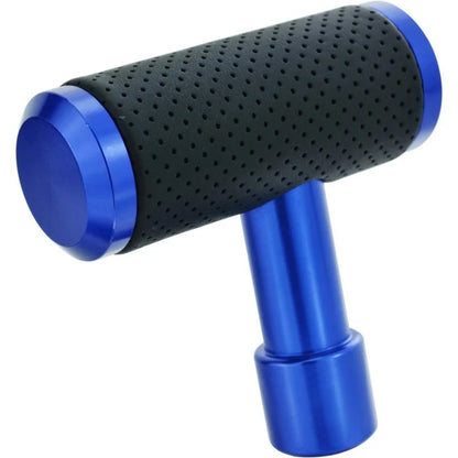T Handle Shifter Car Knob Joystick Style Alloy Cover with Leather Gear Stick Lever Shift Fit Most Automatic Manual Transmissions