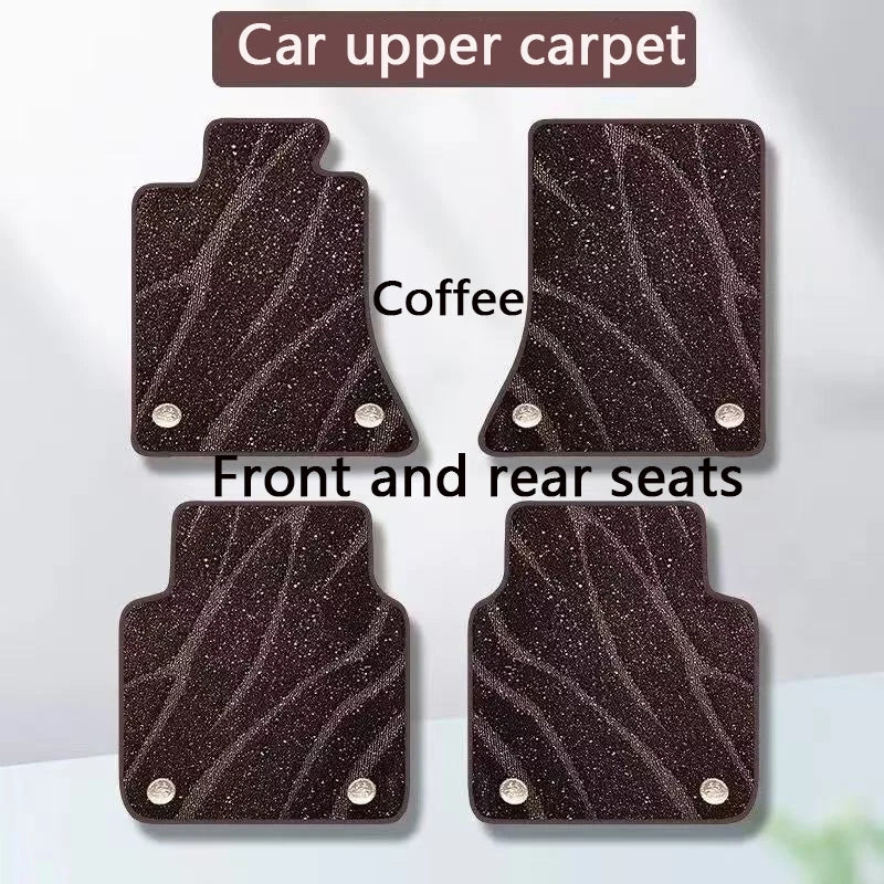 Custom Car Floor Mat for Porsche Macan 2014-2026 Interior Accessories Artificial