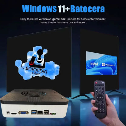 New Super Game Console X3 500G HDD 70000+Games I3-3110M For Wii PS2 N64 PSP GameCube N64 Plug and Play on TV