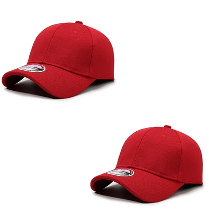 Back Closed Baseball Caps for Men and Women, Big Head and Small Head Hat, High Quality Headwear