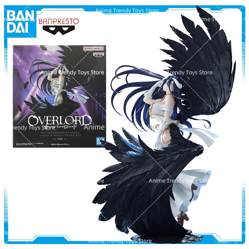 In Stock BANPRESTO Overlord EVOLVE Empress of Darkness Albedo Anime Figures Action Model Collect Toys Gifts  WY