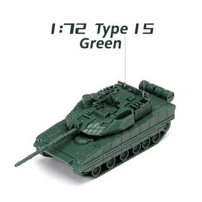 4D 1/72 Tank Assembly Puzzle Model Infantry Fighting Vehicle Military Tractor Artillery Boys' Toys