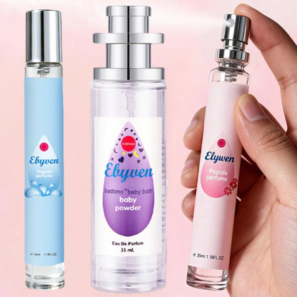 Baby Powder Milky Scent Vanilla Perfume Spray,Floral Fruity Women Eau De Parfum,Girl Student Citrus Musk Light Fragrance Mist