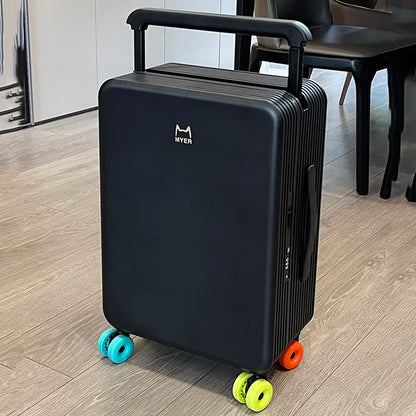 COLENARA 20"24Inch Suitcase High-quality ABS + PC Boarding Box Women's Trolley Case Students Password Box Men's Cabin Luggage
