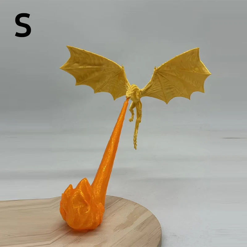 New Dragon Flame Book Nook Sculpture Fire Breathing Dragon Gothic Ornament Halloween Birthday Present Bookshelf Decoration 2026