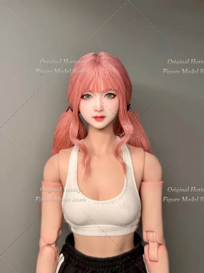 19 Style 1/6 Scale Female Soldier Scene Accessories Tang Li Head Cover Wigs Series For 12-inches Action Figure Doll Bald Head