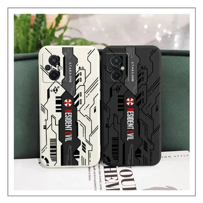 Resident Evil Phone Case For iPhone 16 15 14 13 12 11 Pro Max X XR XS 7 8 Plus Mini SE Back Cover Biohazard Umbrella Corporation