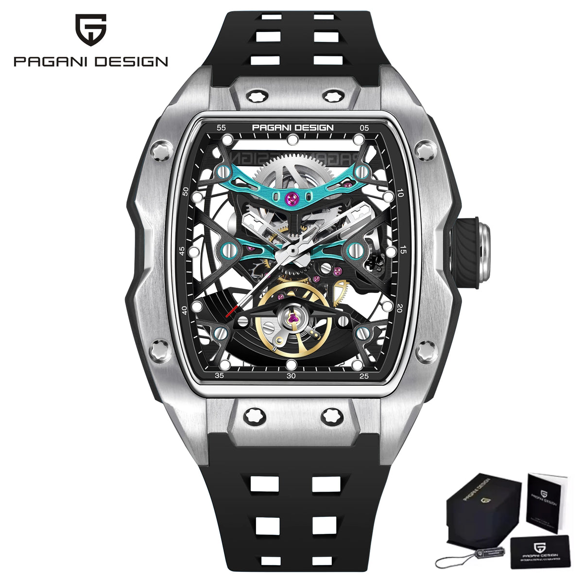 PAGANI Design 2026 New Men Automatic Mechanical Watch Miyota 8215 Sapphire Crystal 40mm Stainless Steel Waterproof