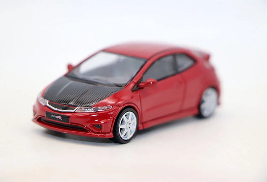 New 1/64 Scale Civic Type R FN2 Euro EP3 Car Model Diecast Alloy Simuation Toys For Collection Gift