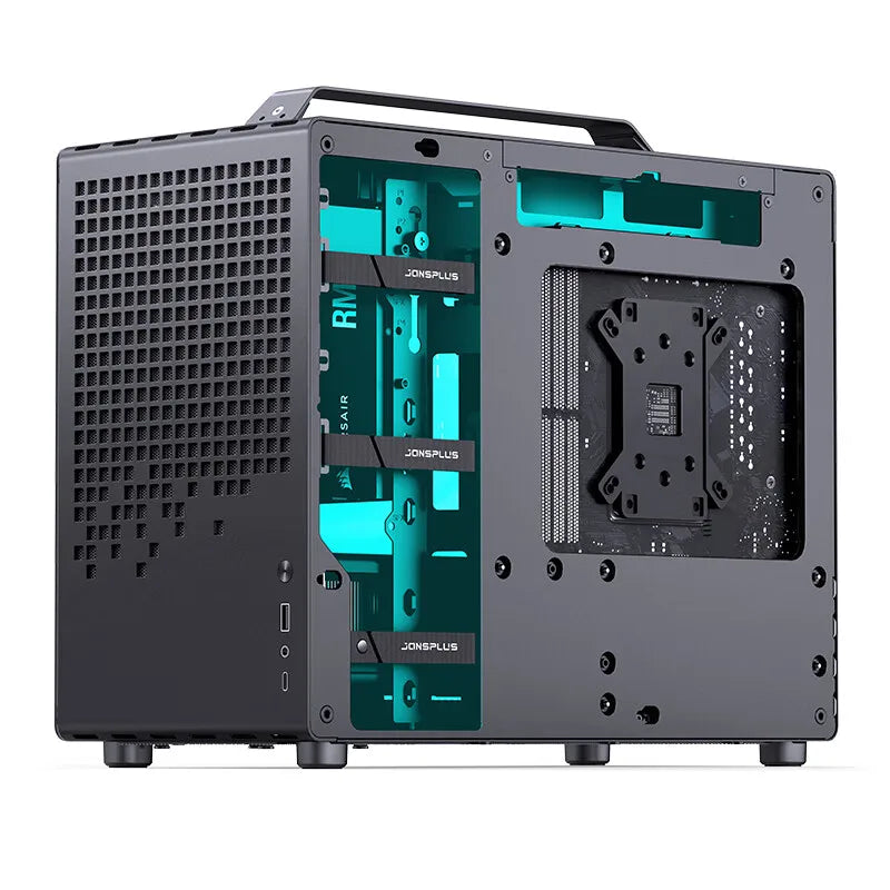 Jonsbo Z20 Portable Computer Case MATX Mini-ITX Chassis Support SFX/ATX Power Supply Type-C Gen2 20L MINI Desktop PC Case