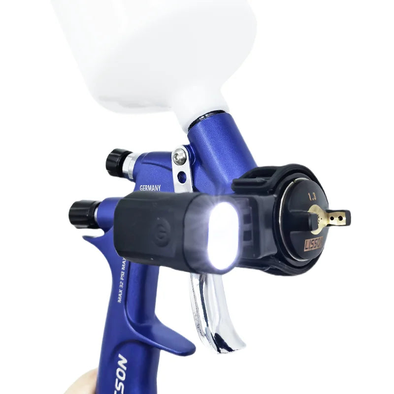 Upgrade Universal Spray Gun Light With 2 Straps Airbrush Paint Fill Light Adjustable Lighting Power Painting Tool Accessories