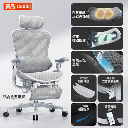 Intelligent Ergonomic Computer Chair Massage Boss Design Recliner Office Chair Gaming Chaise Portable Fotel Gamingowy Furniture