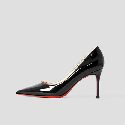 Women Heels 2026 Luxury Brand Pumps Red Bottom Pointed Toe Shallow High Heels Sexy Fashion Elegant Party Ladies Prom Shoes 12cm