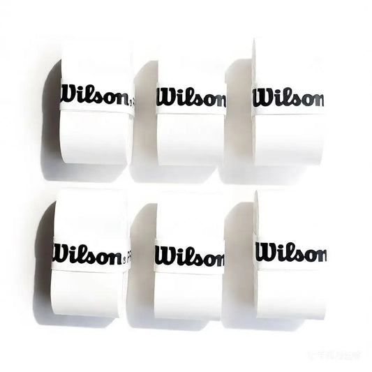 12PCS Wilson Tennis Overgrip Sweat Band Absorption Tennis Badminton Racket Hand Glue Tennis Grip PU Non-Slip Overgrip