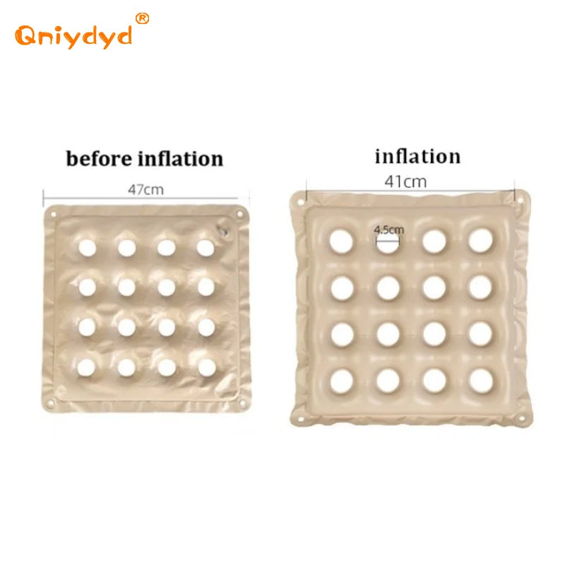 Inflatable Cushion Elderly Anti Bedsore Decubitus Wheelchair Seat Cushions Anti-Hemorrhoids Office Seat Cushion of Pvc Material
