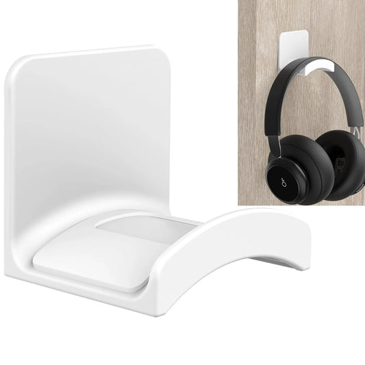 Wall Mount Headphone Hook Universal Gaming Headset Bracket Monitor Side Headphone Hanger for Home Office Gamer