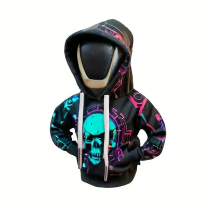 Universal Car Gear Shift Lever Cover Automotive Gear Shift Knob Sweatshirt Cover Vehicles Gear Knob Hoodies Interior Accessories