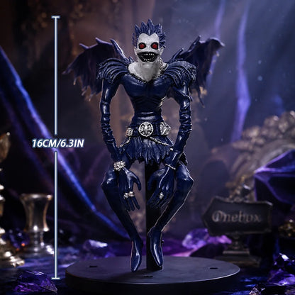 1pc 16cm/6.3in Death Note Ryuk Figure Shinigami Anime PVC Statue Collectible Model Desktop Ornament Car Decoration Gift.