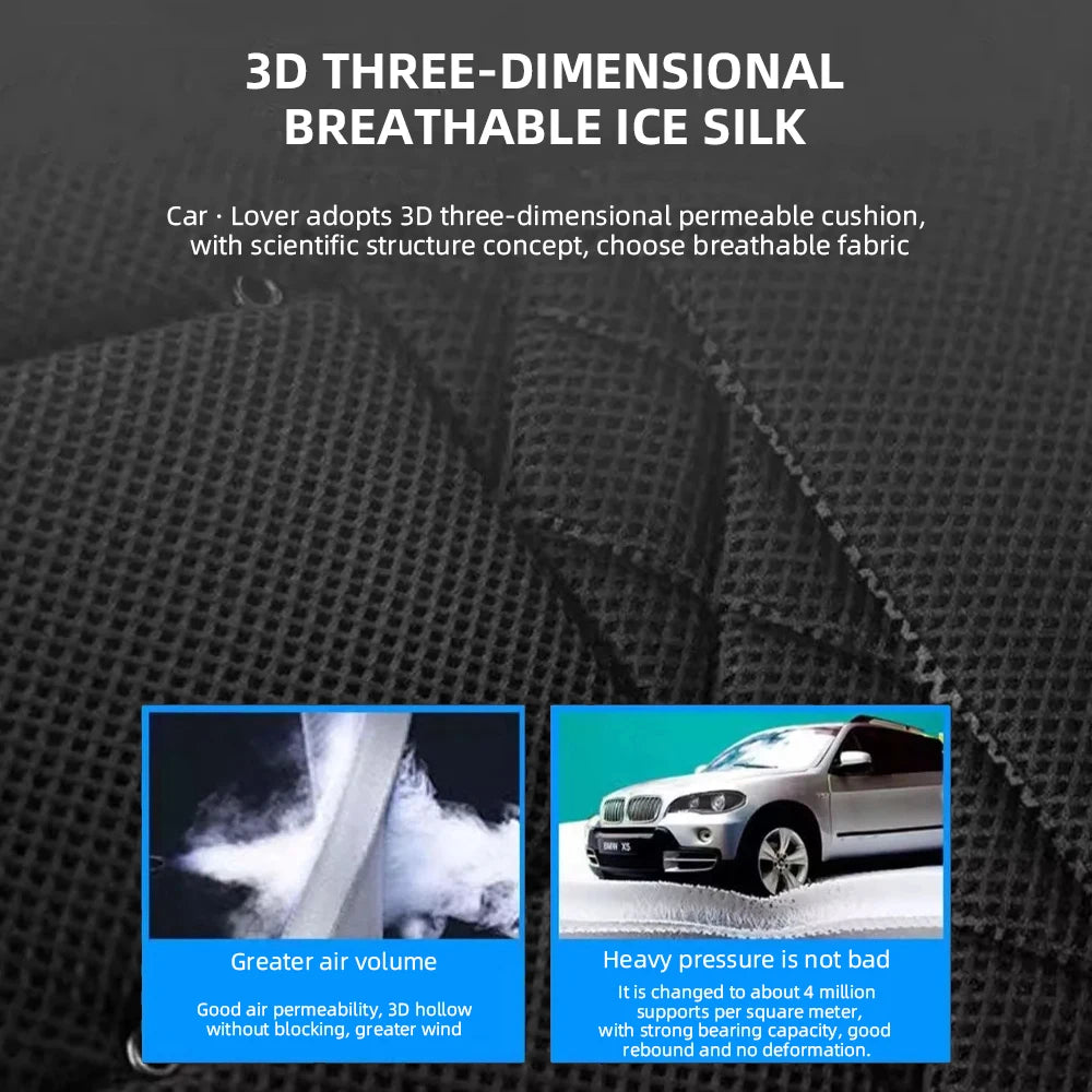 2In1 Car Seat Cover Heating Cooling Seat Cushion 12V Winter Heating Warmer＆Summer Cooling Ventilation Seat Automotive Interior