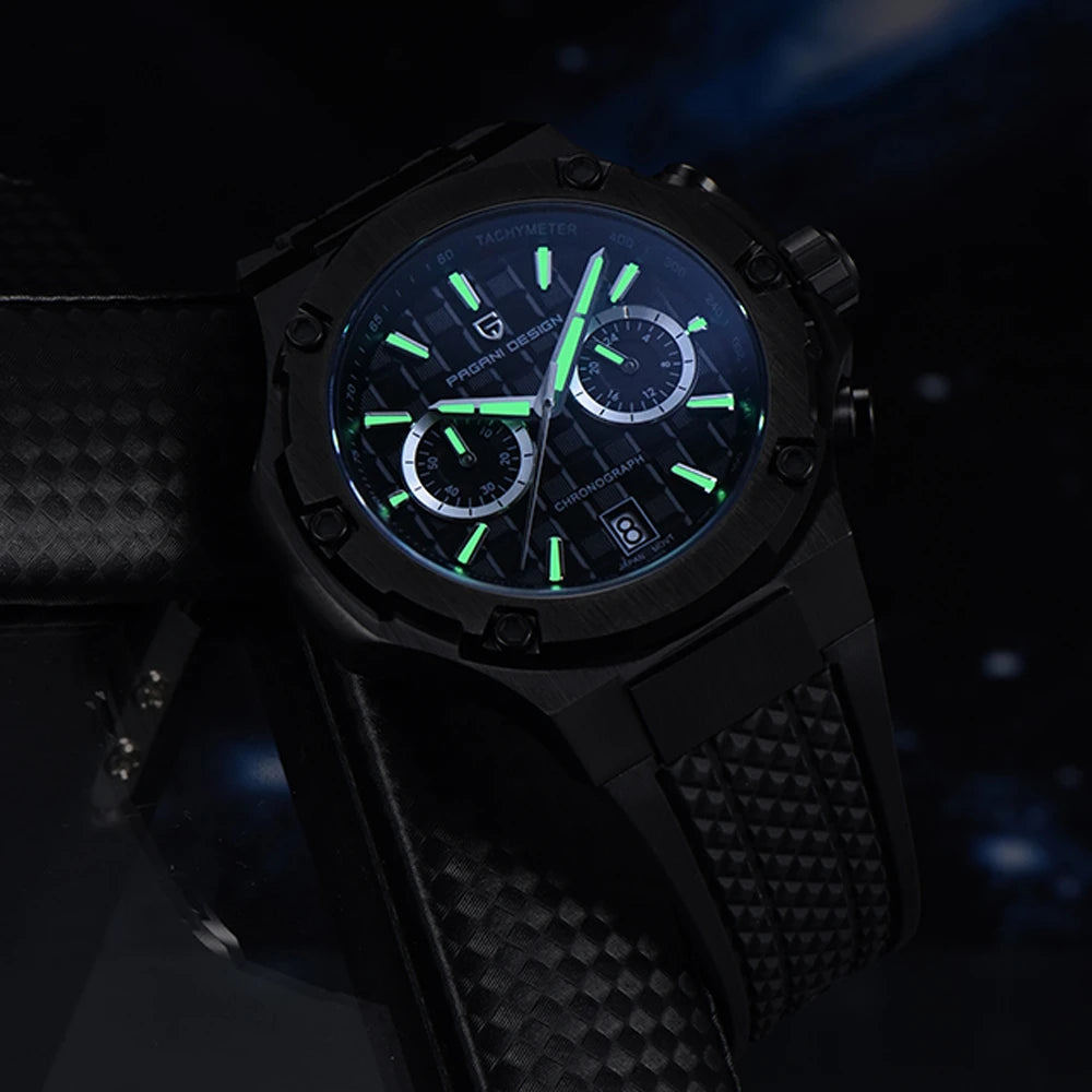 2026 New PAGANI DESIGN Men's Quartz Watches Top Luxury Chronograph Watch Men VK64 Sports Waterproof Luminous AR Sapphire Clock