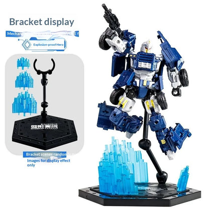 Jinjiang Transforming Robot Series 2: Optimus Prime, War God, Car, Plane, Tank, Robot for Boys