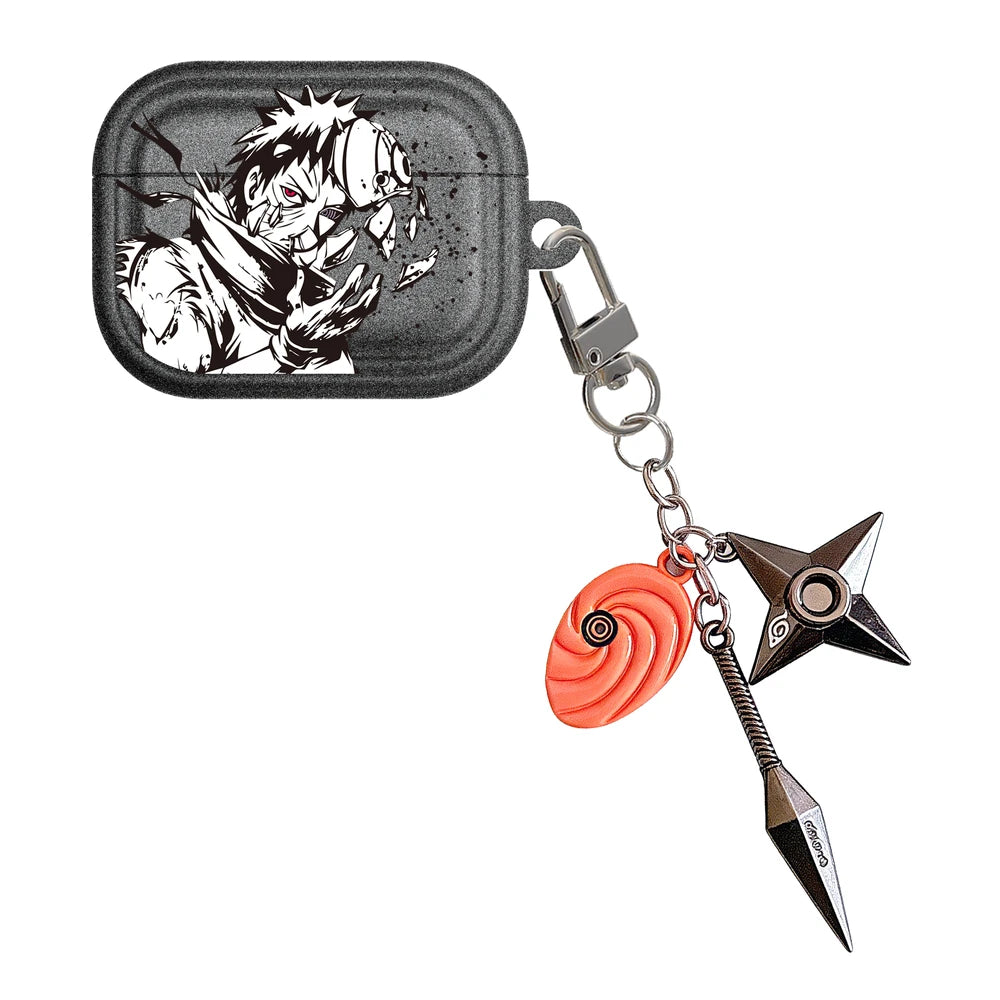 Japan Anime N-NARUTOS Uzumaki  Itachi Earphone Case For Airpods 5 4 2 3 1 Pro 3 2  Wireless Bluetooth Headset Protective Cover