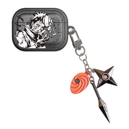 Japan Anime N-NARUTOS Uzumaki  Itachi Earphone Case For Airpods 5 4 2 3 1 Pro 3 2  Wireless Bluetooth Headset Protective Cover