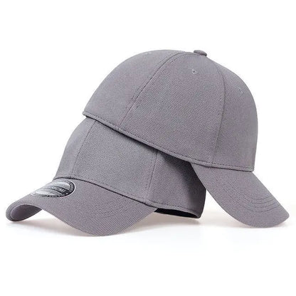 Back Closed Baseball Caps for Men and Women, Big Head and Small Head Hat, High Quality Headwear