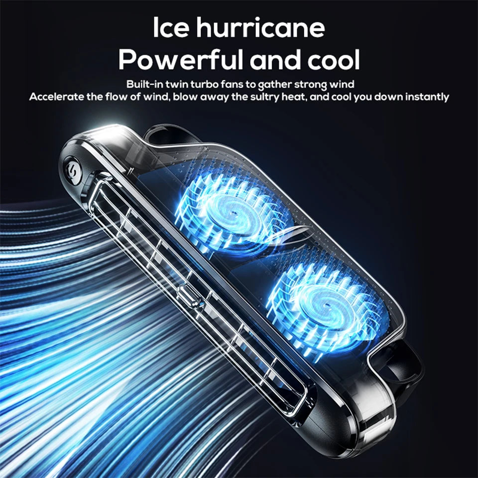 Car Seat Backrest Cooling Fan 3 Speed Adjustable USB Charged Independent Switch Reversible Mount Cool  Air for Rear Seats Fan