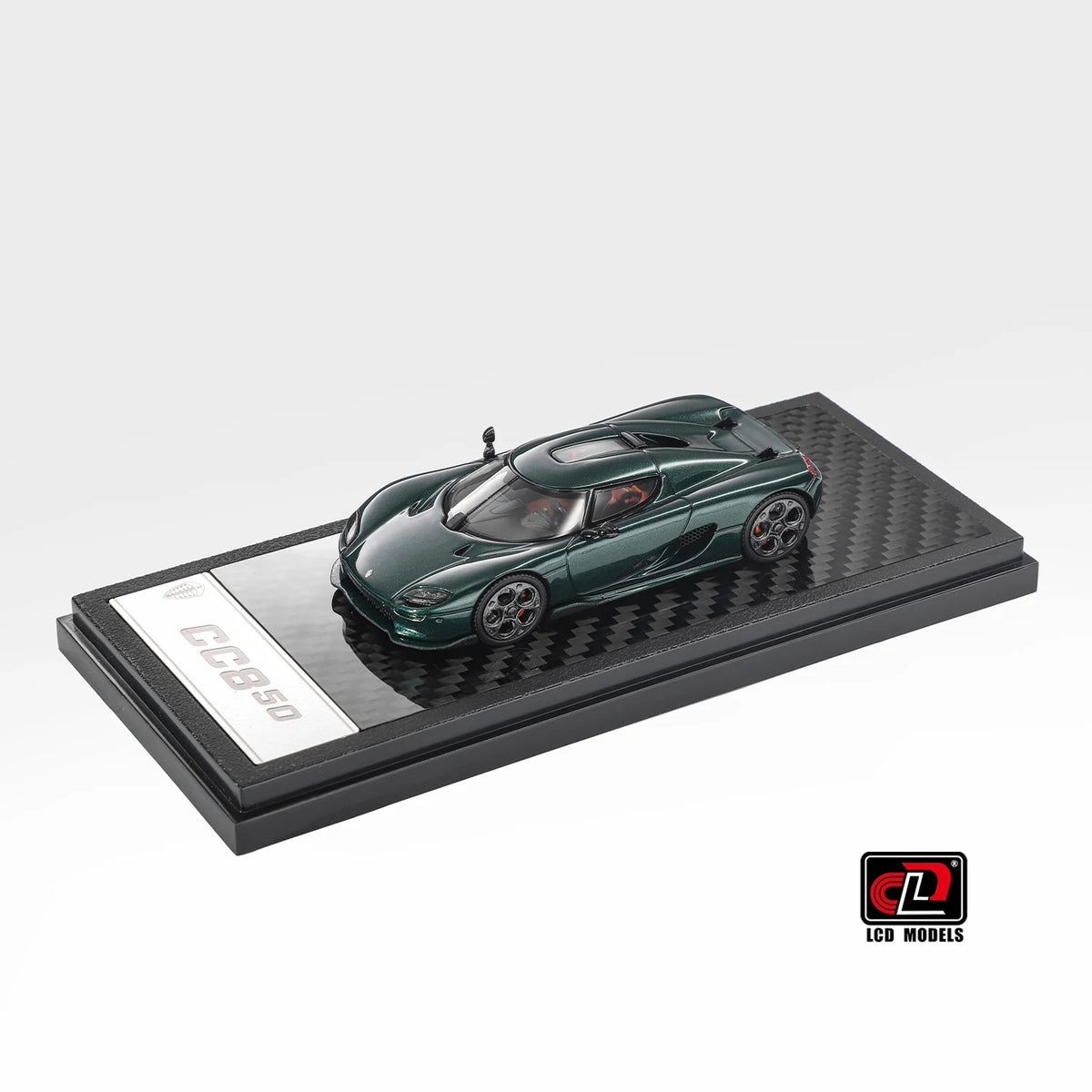 LCD  1:64 scale new Koenigsegg CC850 car model static display piece holiday gift collection