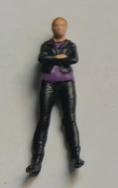 Painted Miniatures 1/64 Paul Walker Gal Gadot Vin Diesel Mini Scene Props Doll Figures Model Cars Vehicles Cars Toys Gift