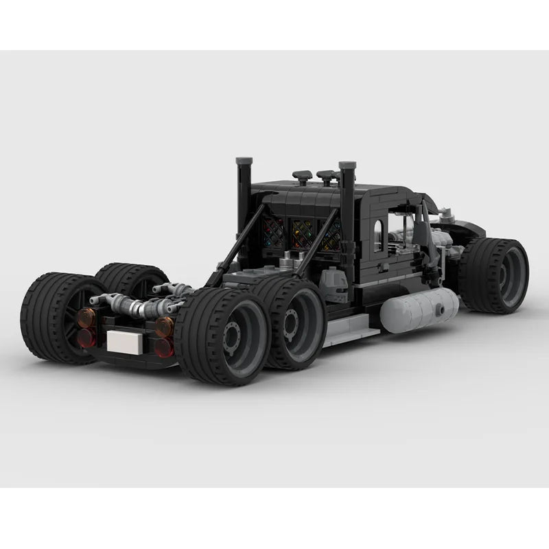 552PCS New MOC Truck Building Blocks Model Highway Tractor DIY Creative Educational Children's Building Blocks Gift