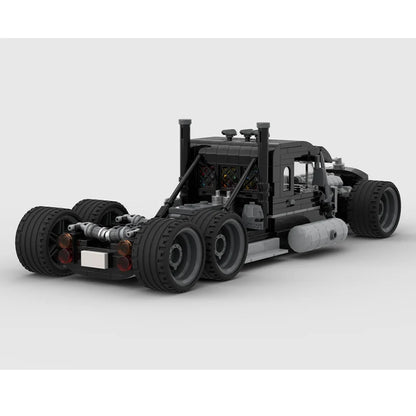 552PCS New MOC Truck Building Blocks Model Highway Tractor DIY Creative Educational Children's Building Blocks Gift