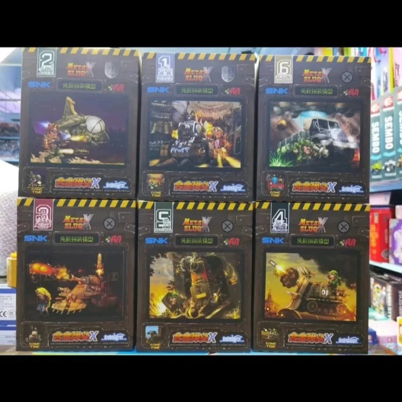Hot Era Models Metal Slug X Series - Mini Scale Military Set Tank, Aircraft, Truck & Pow Figures Collection In Stock