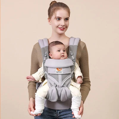 Egobaby 360 Baby Carrier Ergonomic Kangaroo Infant Kid Sling Back Front Facing Backpack Wrap Baby Bag 0-36 Months