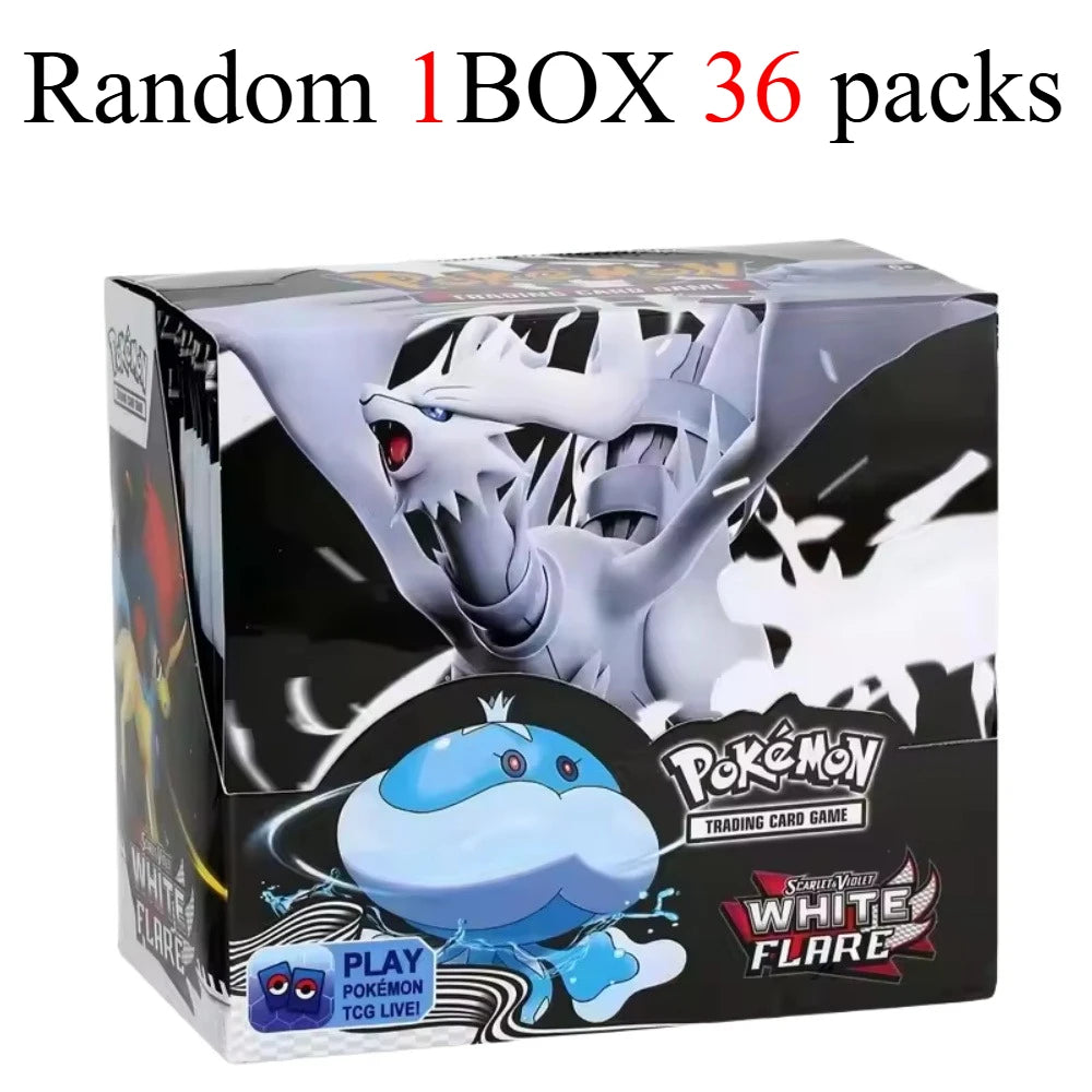 new model English 36 Packs Pokémon TCG: Scarlet & Violet Etsncelles Evoving Skies 151 BATTLE Flames Booster Box Battle  Card